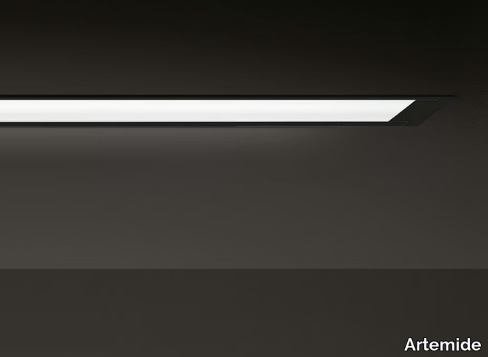 A.39 RECESSED DIFFUSED EMISSION - Metal linear lighting profile for LED modules _ Artemide