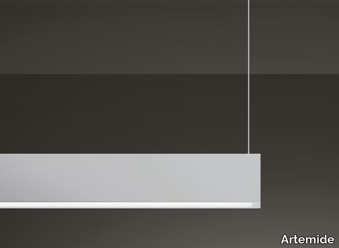 A.39 SUSPENSION/CEILING DIFFUSED - Ceiling mounted metal linear lighting profile _ Artemide