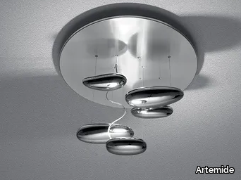 MERCURY - Aluminium and ABS ceiling lamp _ Artemide