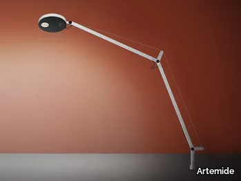 DEMETRA - LED adjustable table lamp with fixed support _ Artemide