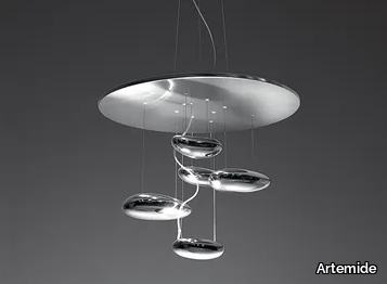 MERCURY - Aluminium and ABS pendant lamp _ Artemide