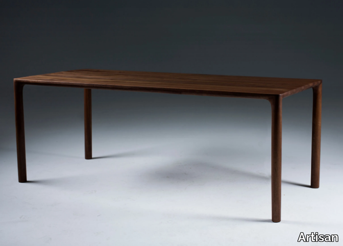 JEAN - Rectangular solid wood table _ Artisan