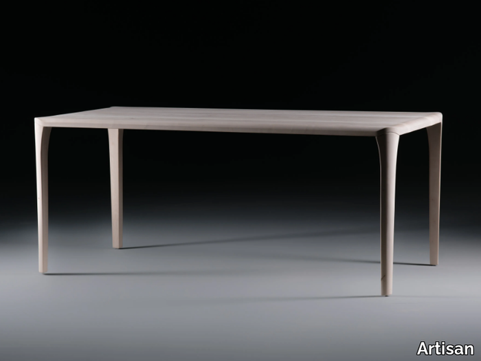 SWEL - Rectangular solid wood table _ Artisan