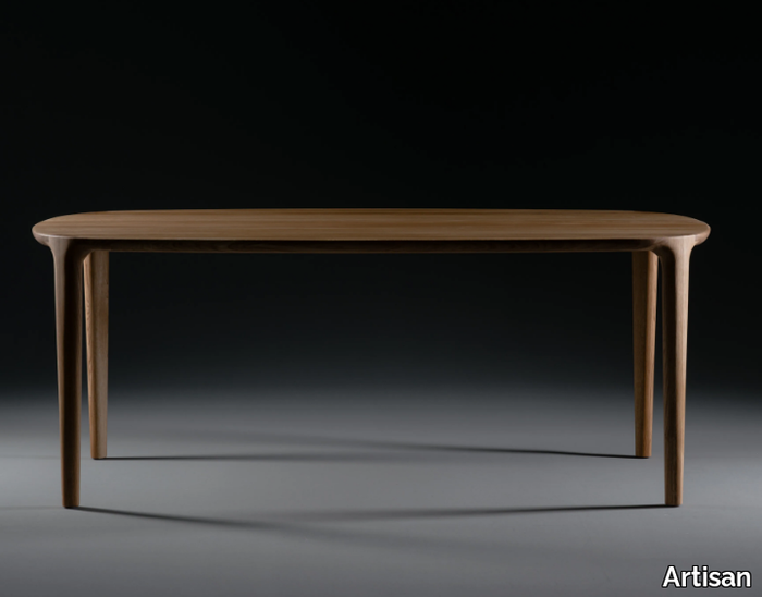 WU - Rectangular solid wood table _ Artisan