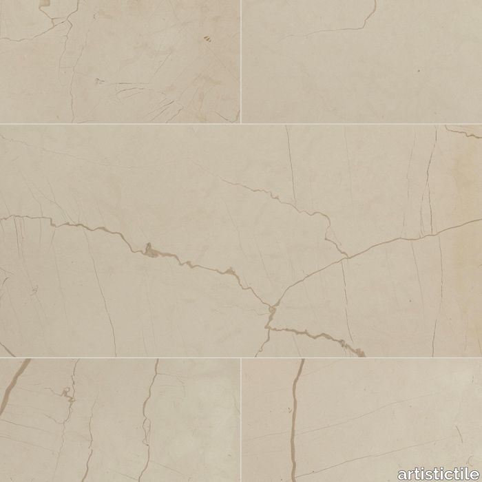 Balkan Beige Limestone Tile Honed 12" x 24" x 3/8" Stone