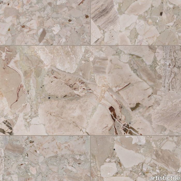 Quattro Stagioni Marble Tile Honed 12" x 24" x 3/8" Stone Aris Edge