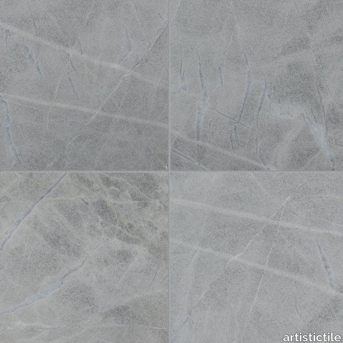 Blue De Savoie Marble Tile Polished 18" x 18" x 1/2" Stone Aris Edge