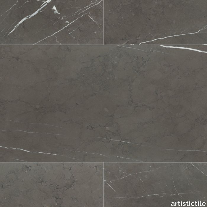 Grafite Marble Tile Waxed 12" x 24" x 3/8" Stone