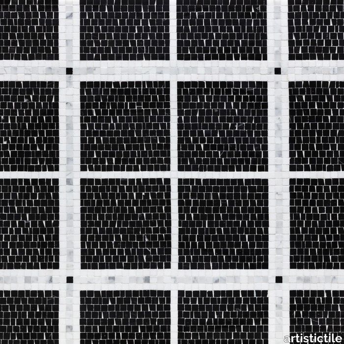 Hudson Check White Mosaic
