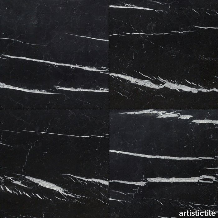 Noir Moon Marble Tile