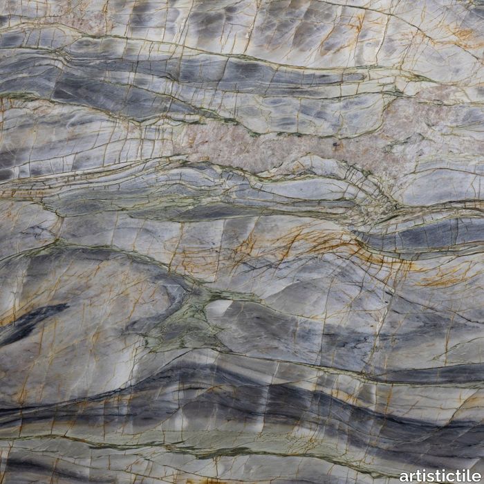 Tempest Blue Quartzite Slab 3/4" Polished Stone