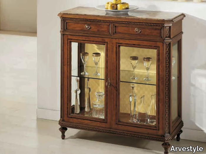 TULIPANO - Solid wood display cabinet _ Arvestyle