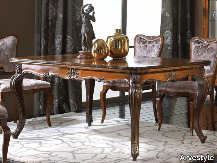 ALEXANDER - Extending solid wood table _ Arvestyle