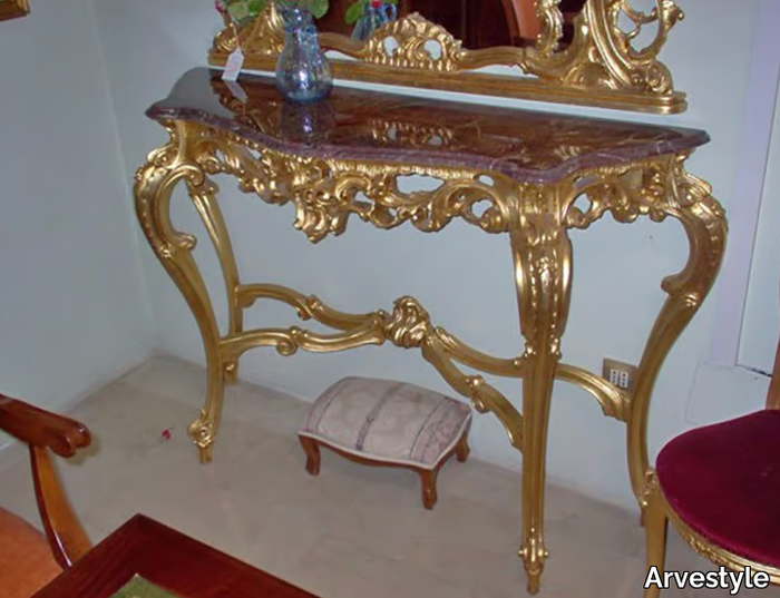 PROJECTS - Lacquered solid wood console table _ Arvestyle