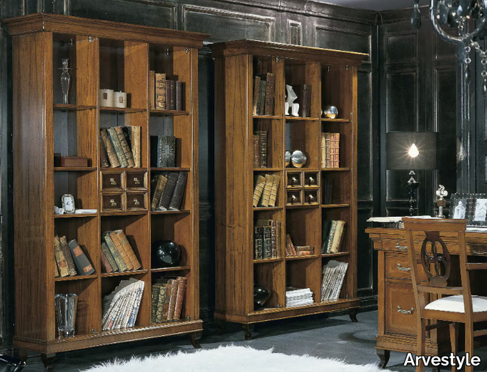 ARMONIE - Freestanding wooden bookcase _ Arvestyle