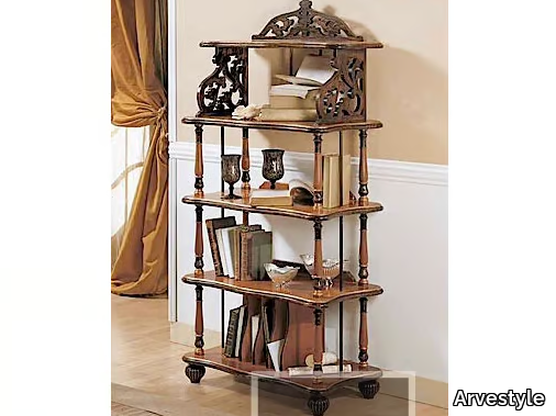 CANALETTO - Double-sided solid wood bookcase _ Arvestyle