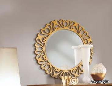 CAPRI - Round framed mirror _ Arvestyle