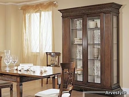 CARAVAGGIO - Solid wood display cabinet _ Arvestyle