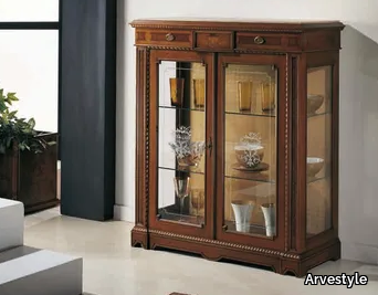 NICOLE - Solid wood display cabinet _ Arvestyle