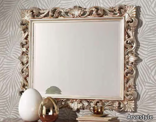 LUCKY - Rectangular wall-mounted framed mirror _ Arvestyle