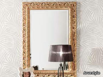 VANIA - Rectangular wall-mounted framed mirror _ Arvestyle