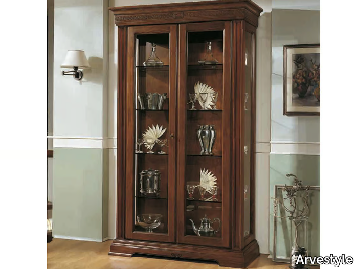 PALLADIO - Solid wood display cabinet _ Arvestyle