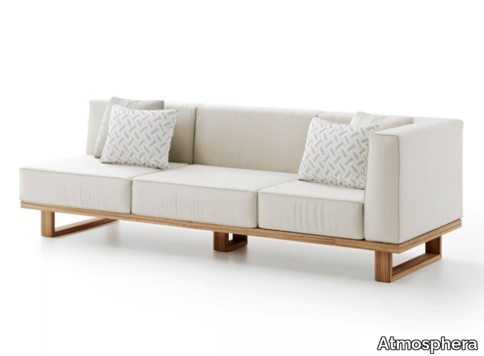 9.ZERO 3S LEFT CORNER - 3 seater fabric sofa _ Atmosphera