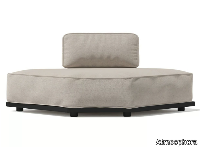 LAGUNA - Corner modular fabric garden armchair _ Atmosphera