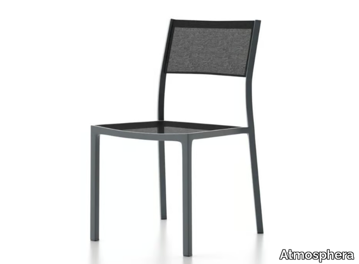 SUNNY - Stackable aluminium garden chair _ Atmosphera