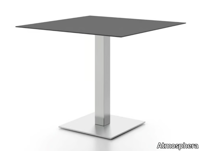 TREND B - Brushed steel table base _ Atmosphera