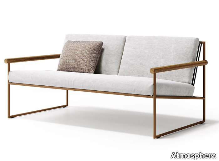 PIPE - Teak garden sofa _ Atmosphera