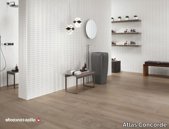 3D WALL DESIGN PLOT - White-paste 3D Wall Cladding _ Atlas Concorde