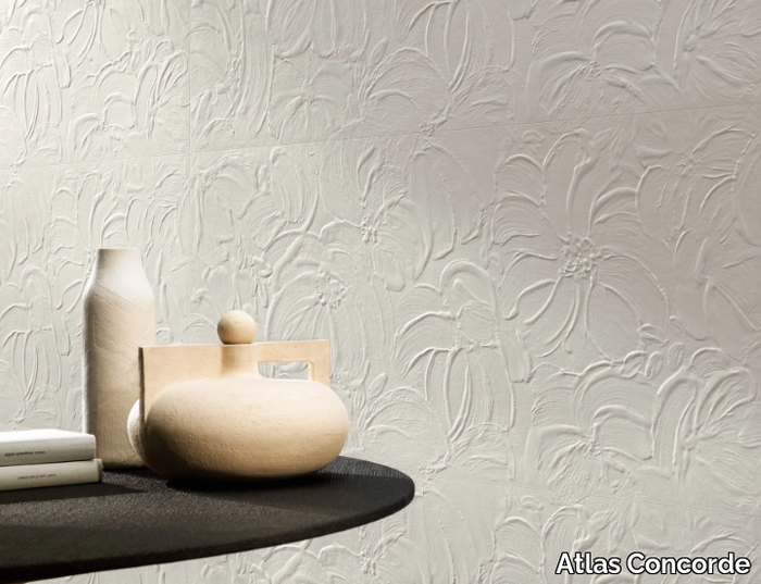 3D WALL PLASTER BLOOM - White-paste 3D Wall Cladding _ Atlas Concorde