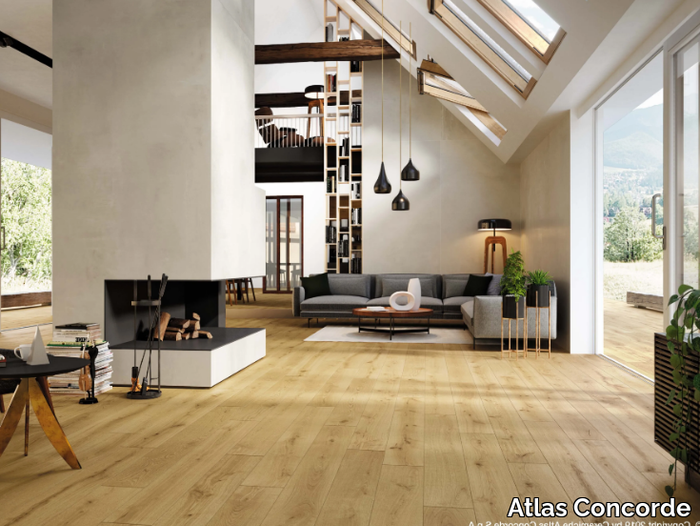 EXENCE - Indoor/outdoor flooring with wood effect _ Atlas Concorde