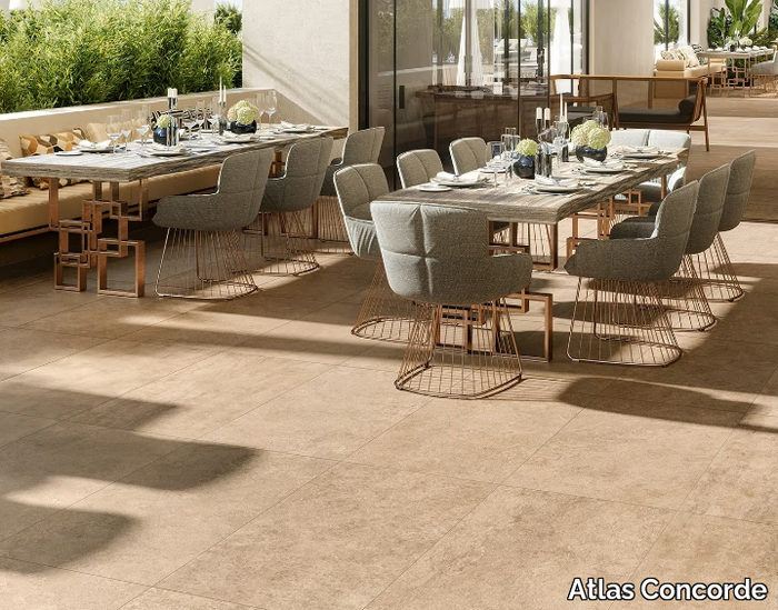 LIMS - Porcelain stoneware outdoor floor tiles with stone effect _ Atlas Concorde