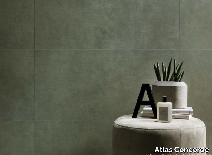 BOOST - White-paste wall tiles with concrete effect _ Atlas Concorde