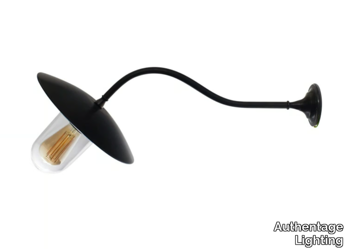 ELÉBASE 45° - Brass wall lamp _ Authentage Lighting
