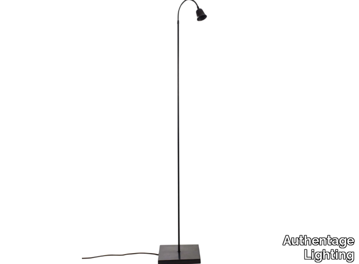 LISIBLE FLEURE - Brass floor lamp _ Authentage Lighting