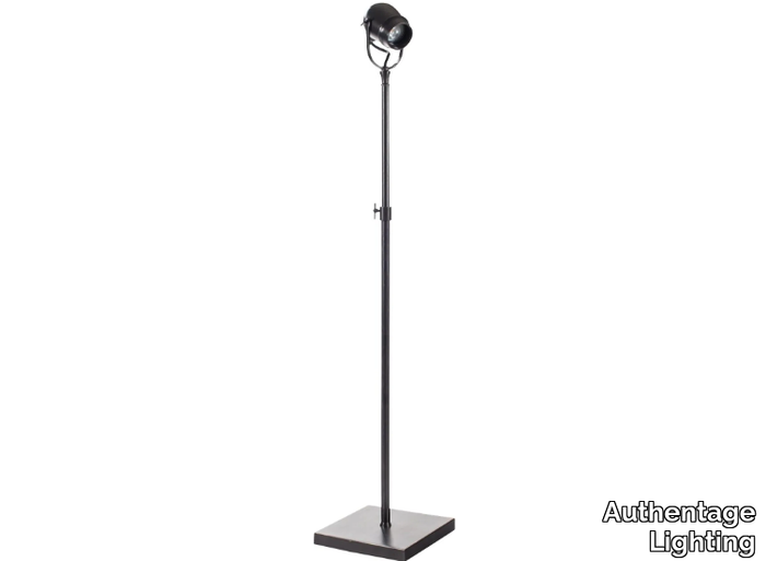 MICRO OUTDOOR FLOOR - Adjustable brass floor lamp _ Authentage Lighting