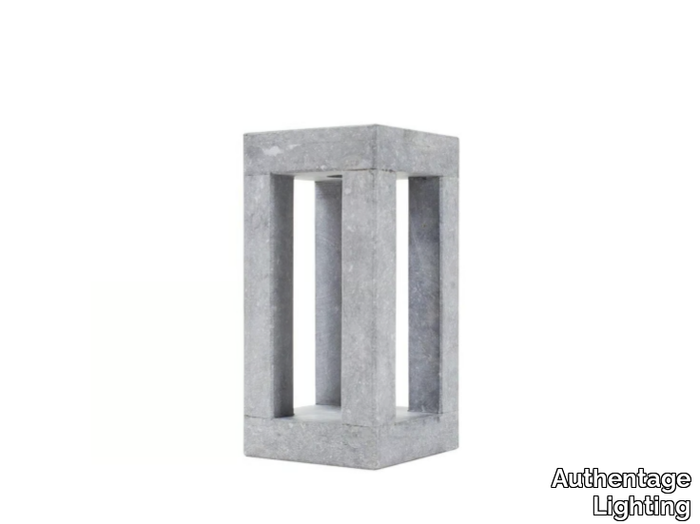 PIPILIER - LED granite bollard light _ Authentage Lighting