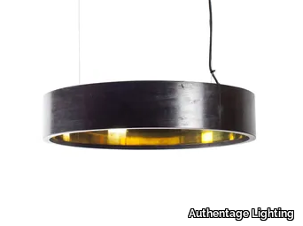 ECLIPS ROUND - LED brass pendant lamp _ Authentage Lighting