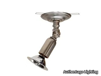 FISTON ROSAS WITH SPRINGS - Adjustable ceiling brass spotlight _ Authentage Lighting