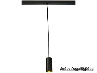 SUSPENSION ON TRACK - Brass track-Light _ Authentage Lighting