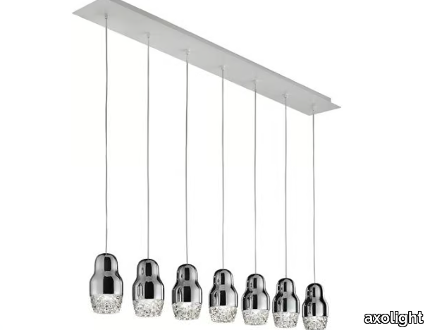 FEDORA - LED glass and aluminium pendant lamp _ AXOLIGHT