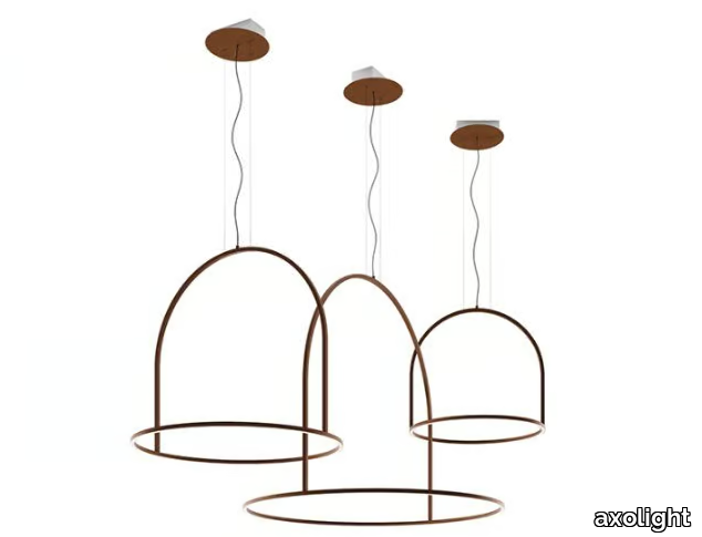 U-LIGHT - LED metal pendant lamp _ AXOLIGHT