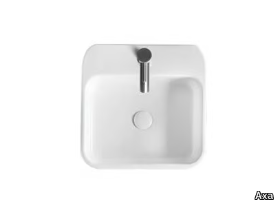 COSA - Square ceramic washbasin _ Axa