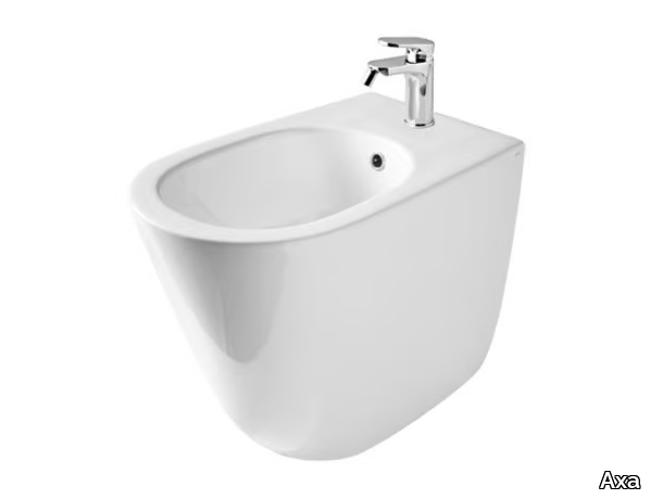 EVA - Floor mounted ceramic bidet _ Axa