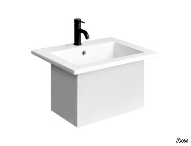 PRISMA - Inset ceramic washbasin _ Axa