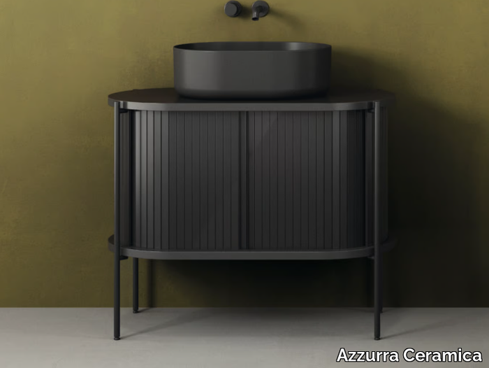 CLEER - Floor-standing vanity unit _ Azzurra Ceramica