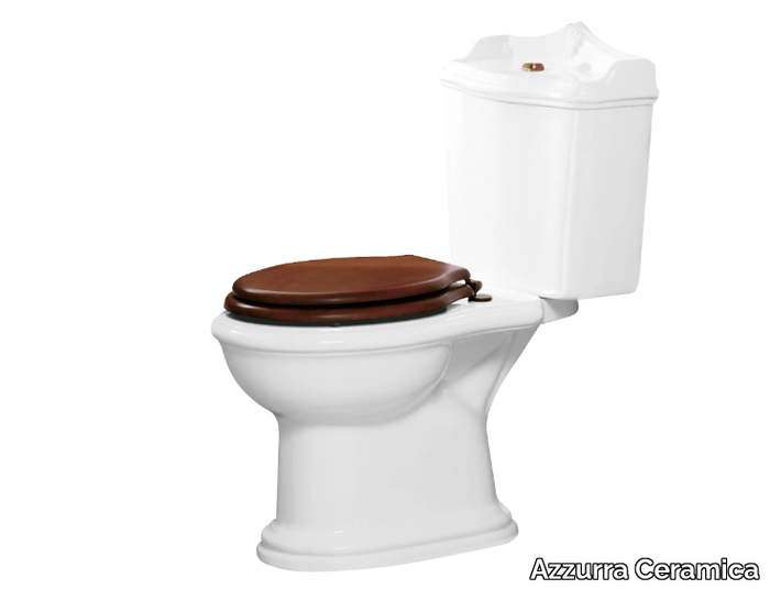 JUBILAEUM - Close-coupled, P-trap toilet _ Azzurra Ceramica